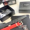 Top Women's Leather Belt, Hong Kong Duty-Free Gift Box (NXP Hangtag with Authenticity Chip, Official Anti-Counterfeit Verification)