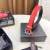 Top Women's Leather Belt, Hong Kong Duty-Free Gift Box (NXP Hangtag with Authenticity Chip, Official Anti-Counterfeit Verification)