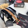 Top Women's Leather Belt, Hong Kong Duty-Free T Gift Box 🎁 (NXP Hangtag with Authenticity Chip, Official Website Verifiable)