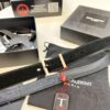 Top Women's Leather Belt, Hong Kong Duty-Free T Gift Box 🎁 (NXP Tag with Authentic Website Verification, Genuine Anti-Counterfeit Chip)
