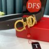Top-Tier Salvatore Ferragamo Belt, Hong Kong Duty-Free Gift Box, Authenticity Verified by QR Code, New '8' Shape Genuine Hardware
