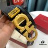 Top-Tier Salvatore Ferragamo Belt, Hong Kong Duty-Free Gift Box, Authenticity Verified by QR Code, New '8' Shaped Genuine Hardware, Double-Sided Premium Cowhide Leather