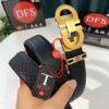 Arrival 🎺🎺 Authentic Photography, Ferragamo Automatic Series Men's Belt, ZP Mould Made, 8-Shaped Woven Inner Steel Hardware, Business Belt, Imported Top-Grade Calfskin with Ferragamo 8-Pattern Buckle, Self-Adjusting Teeth, 3.5 cm Width