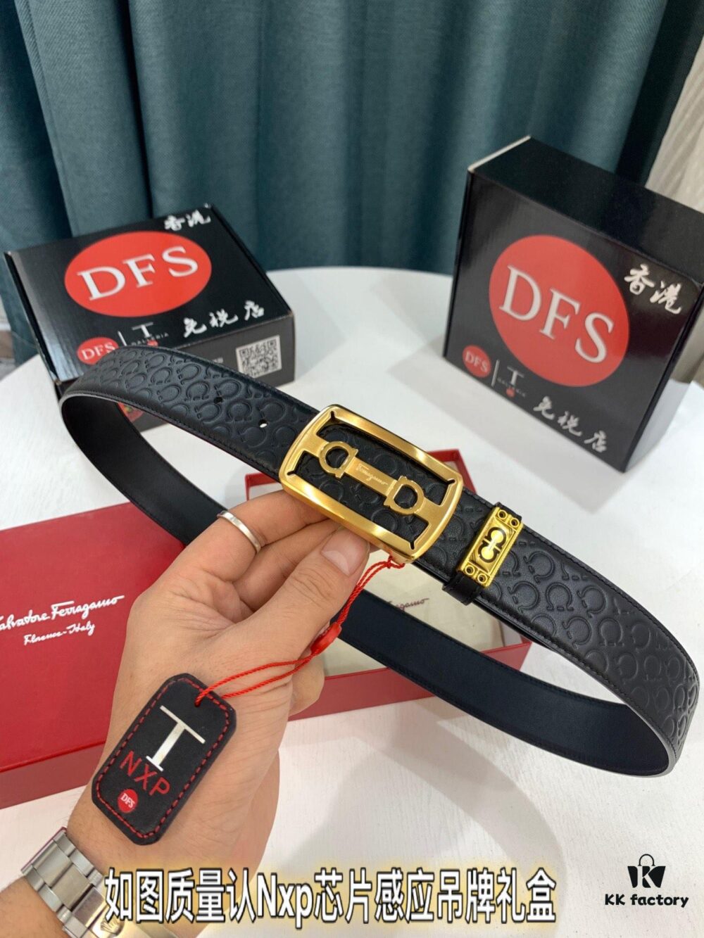 Top-tier Filoflex Leather Belt, Hong Kong Duty-Free Gift Box, Authenticity QR Code Verification, New 8-Shaped Genuine Hardware, Imported Cowhide with Embossed Logo, German OEM Craftsmanship