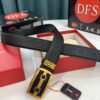 Top-Tier Salvatore Ferragamo 8-Shape Belt, Hong Kong Duty-Free Gift Box, Authenticity QR Code Verified, Genuine Leather, German-Manufactured, Adjustable Length