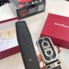Top-Tier Belt, Hong Kong Duty-Free T Gift Box, Anti-Counterfeit QR Code Authentication, Hong Kong SAR Address, New 8-Shaped Authentic Hardware, Precision Craftsmanship, Genuine Molded Logo with Steel Stamped Tail Clip, New Hot Product 🔥 Ferragamo