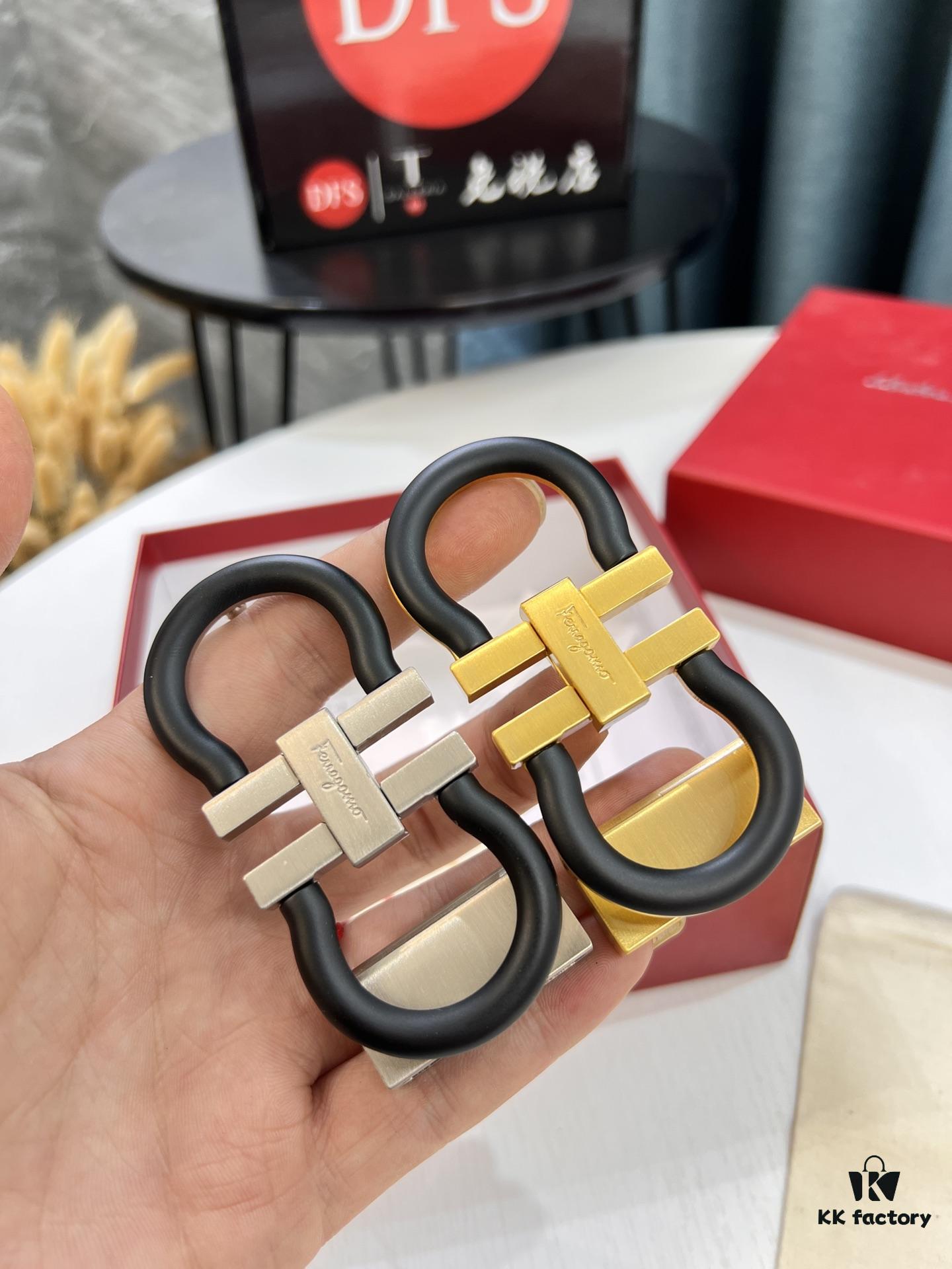 Ferragamo Belt, Hong Kong Duty-Free Gift Box (NXP Tag with Authenticity Chip Recognizable on Official Website)