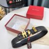 Ferragamo Belt, Hong Kong Duty-Free Gift Box (NXP Tag with Authenticity Chip Recognizable on Official Website)