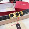 Ferragamo Belt, Hong Kong Duty-Free Gift Box 🎁 (NXP RFID Tag with Official Website Verification, Authentic Anti-Counterfeit Chip)