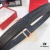 Top-tier Salvatore Ferragamo Belt, Hong Kong Duty-Free Gift Box, Original 8-Shaped Hardware, Genuine Leather, NFC Chip Enabled