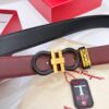 Ferragamo Belt, Hong Kong Duty-Free Gift Box (NXP Tag with Authenticity Chip Recognizable on Official Website)