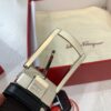 Salvatore Ferragamo Men's Belt, Genuine Top Grain Cowhide, Reversible Design, 3.5cm Width, Stainless Steel '8' Pin Buckle, Adjustable Length, Ideal Gift