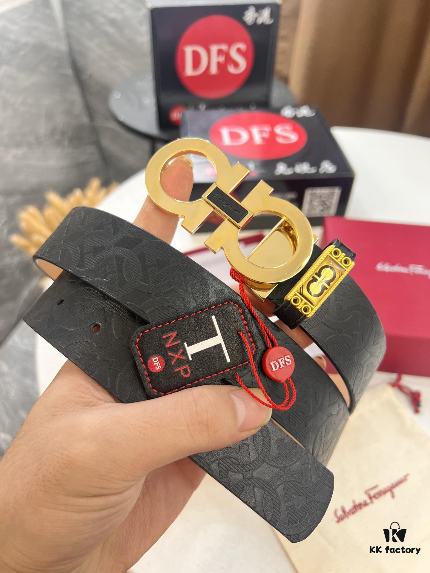 Salvatore Ferragamo Hong Kong Tax-Free T Gift Box (NXP RFID Tag Verifiable on Official Website, Authentic Anti-Counterfeit Chip)