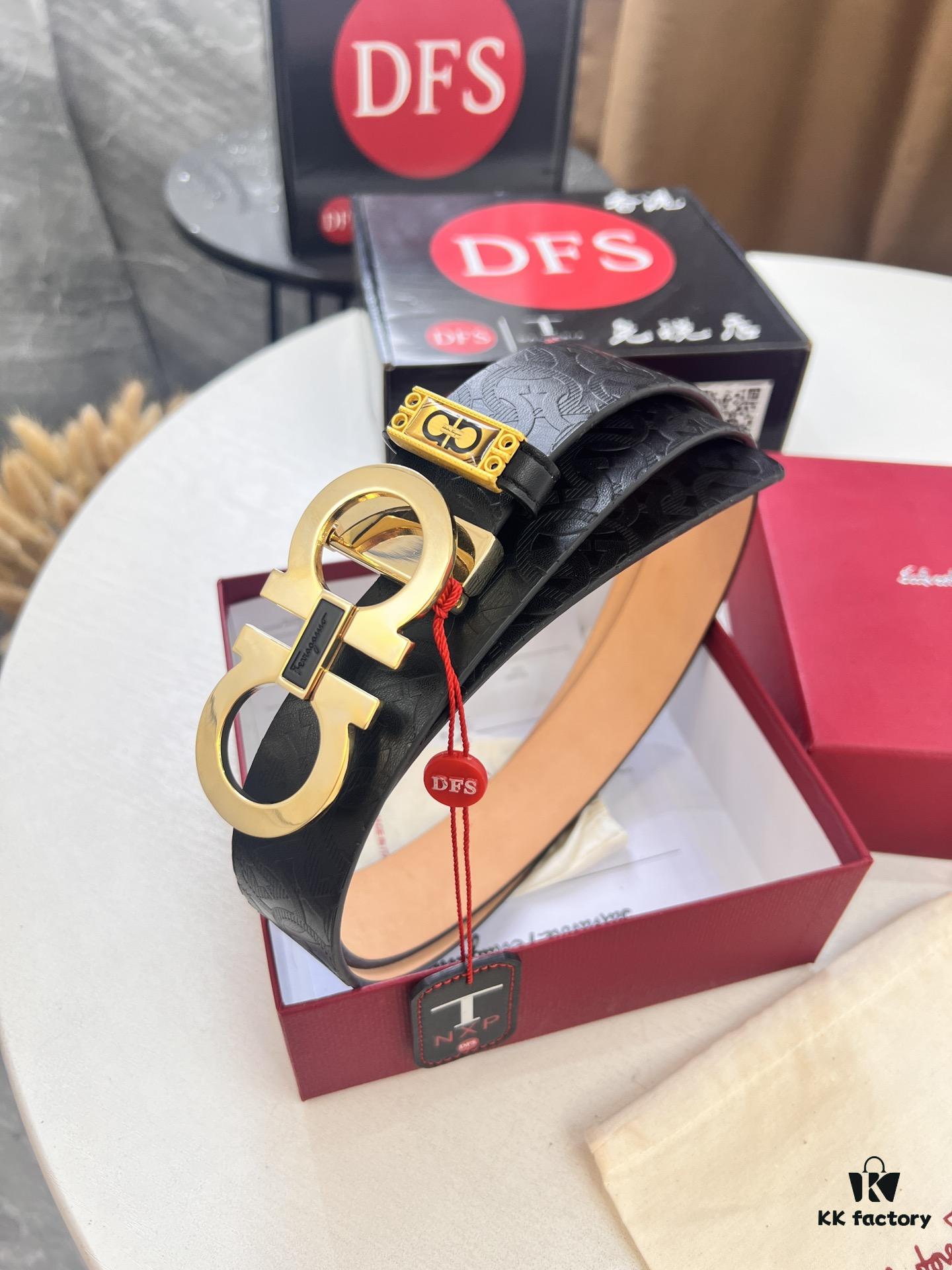 Salvatore Ferragamo Hong Kong Tax-Free T Gift Box (NXP RFID Tag Verifiable on Official Website, Authentic Anti-Counterfeit Chip)