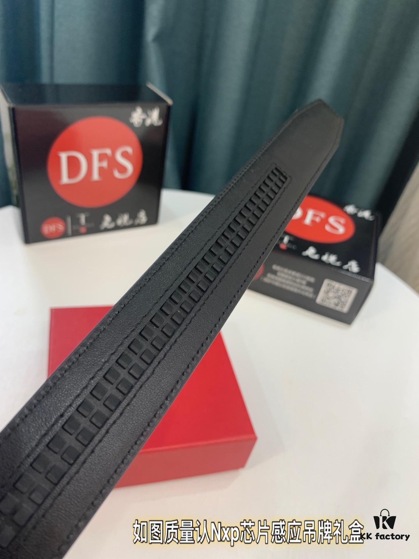 Arrival 🎺🎺 Authentic Photography, Ferragamo Automatic Series Men's Belt, ZP Molded 8-Shaped Beveled Pattern with Stainless Steel Hardware, Business Belt, Imported Small Ferragamo Mesh Pattern Top-Grain Calfskin, Automatic Tooth Adjustment, Width 3.5 cm