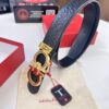 Top-Tier Salvatore Ferragamo Belt, Hong Kong Duty-Free Gift Box, Original 8-Shaped Hardware, Genuine Leather, NFC Chip Enabled