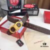 Top-tier Belt, Hong Kong Duty-Free T Gift Box, Anti-Counterfeit QR Code Authentication, Hong Kong SAR Address, New 8-Shaped Authentic Hardware, Precision Craftsmanship, Genuine Molded Logo with Steel Stamp, New Hit Product🔥 Ferragamo