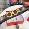 Top-tier Belt, Hong Kong Duty-Free T Gift Box, Anti-Counterfeit QR Code Authentication, Hong Kong SAR Address, New 8-Shaped Authentic Hardware, Precision Polished, Original Mold Logo with Steel Stamp, New Hot Product: Ferragamo