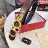 Top-tier Belt, Hong Kong Duty-Free T Gift Box, Anti-Counterfeit QR Code Authentication, Hong Kong SAR Address, New 8-Shaped Authentic Hardware, Precision Polished, Original Mold Logo with Steel Stamp, New Hot Product: Ferragamo
