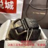 Drop Shipping Real Shot 🌎 Authentic Quality 'Synchronized Gift Set' Bottega Veneta Belt Buckle Classic Series, Imported Calfskin Leather, Counterpart to Store Version, Molded Against ZP