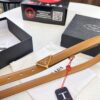 Arrival 🎺🎺 Prada Women's Leather Belt, New Arrival, Pure Steel Injection Buckle, ZP Synchronized Steel Logo, Imported Calf Cross Grain Leather, 2.0cm Width, Official Website Model, Top Quality, Supports Authentication