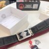 Versace Belt New Model Genuine Leather Soft Feel Reversible Double-Sided Use Medusa Head Embossed Top Layer Cowhide 3.8cm Width Fashion Brand Belt with NXP Anti-Counterfeit Chip