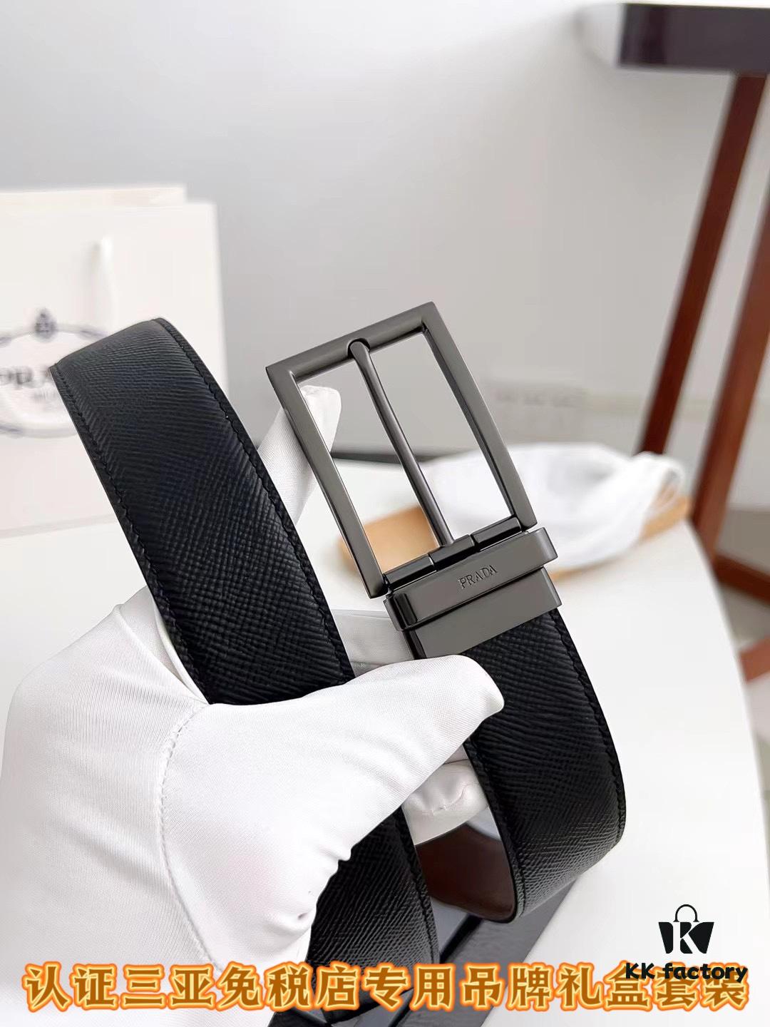 Sanya Duty-Free Genuine Latest Packaging Box: Prada Original Single Item, Width 3.5cm