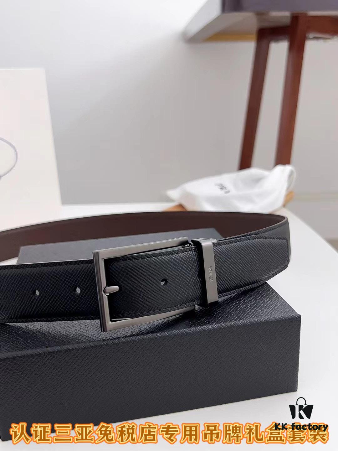 Sanya Duty-Free Genuine Latest Packaging Box: Prada Original Single Item, Width 3.5cm