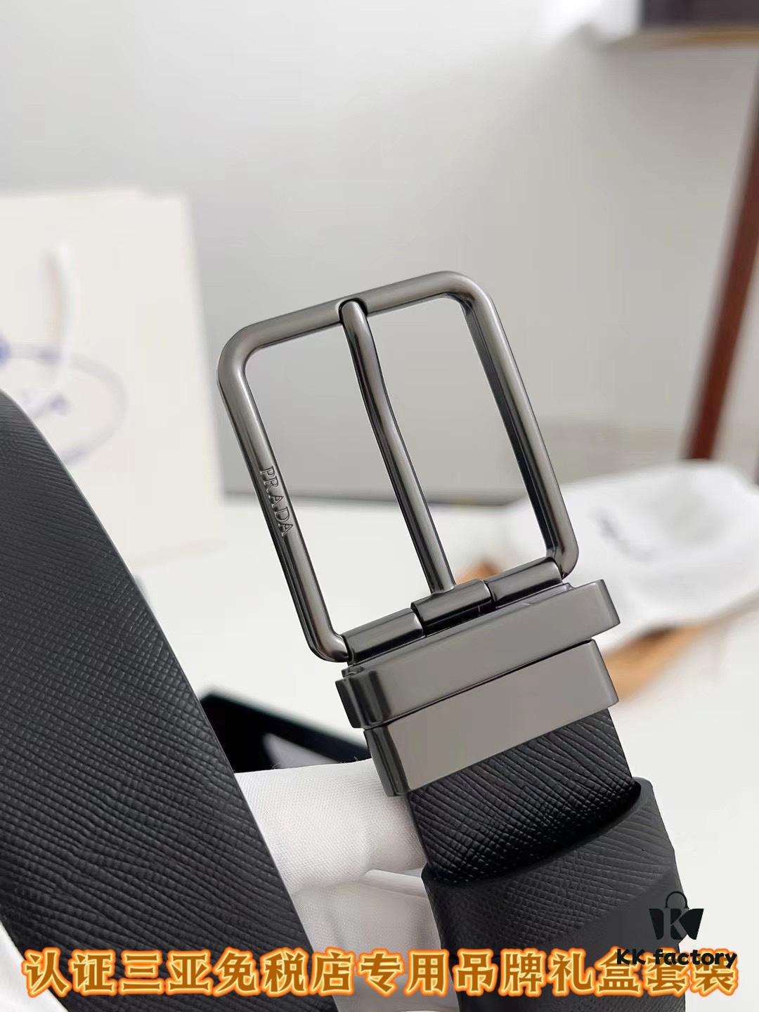 Sanya Tax-Free Genuine Latest Packaging Gift Box: Prada Original Batch Goods, Width 3.5cm