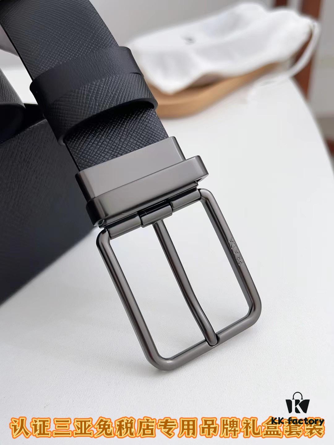 Sanya Tax-Free Genuine Latest Packaging Gift Box: Prada Original Batch Goods, Width 3.5cm