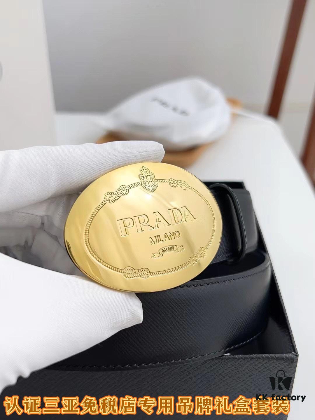 Q170 Sanya Tax-Free Genuine Latest Packaging Gift Box: Prada Original Order Item, Width 3.5cm