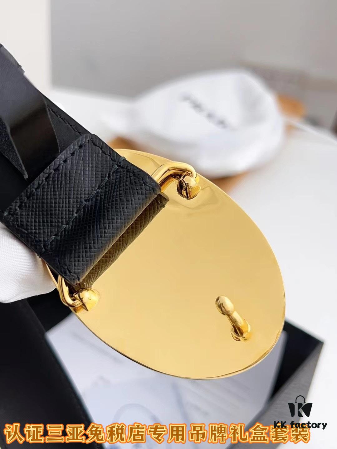 Q170 Sanya Tax-Free Genuine Latest Packaging Gift Box: Prada Original Order Item, Width 3.5cm