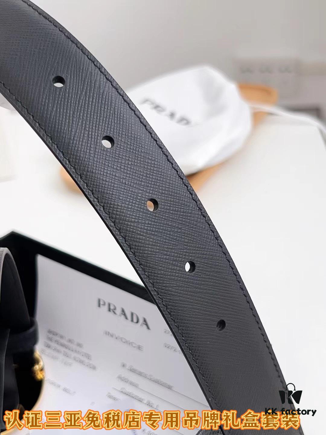 Q170 Sanya Tax-Free Genuine Latest Packaging Gift Box: Prada Original Order Item, Width 3.5cm