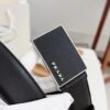 Q170 Sanya Tax-Free Genuine Latest Packaging Gift Box: Prada Original Quality Belt, 3.5cm Width