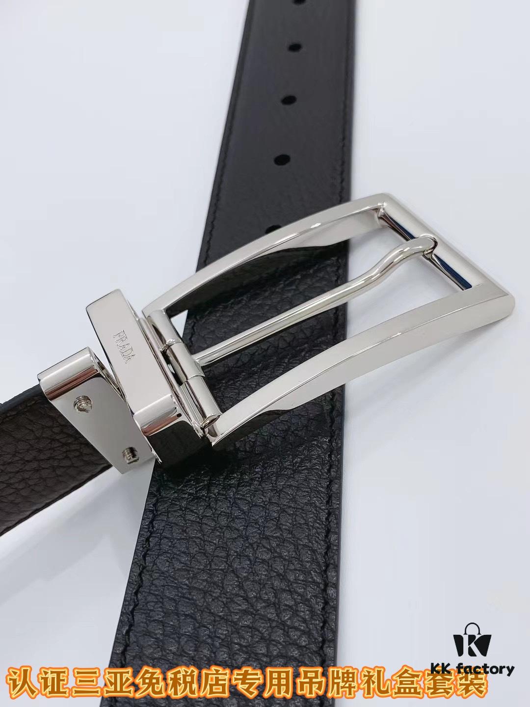 Q170 Sanya Tax-Free Genuine Latest Packaging Gift Box: Prada Original Batch Goods, Width 3.5cm