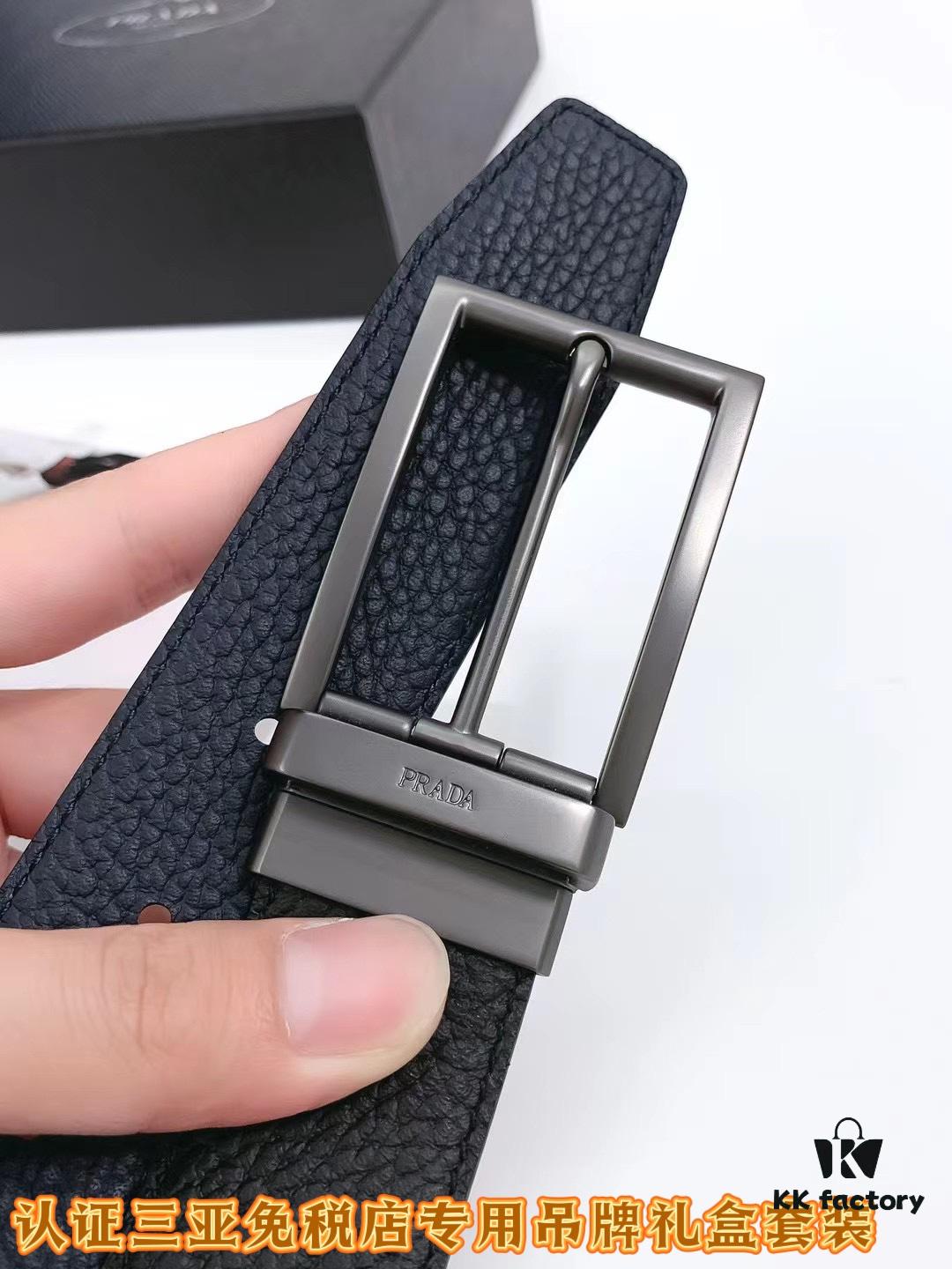 Q170 Sanya Tax-Free Genuine Latest Model Packaging Gift Box: Prada Original Batch Goods, Width 3.5cm