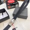 Top-Quality Original Leather Belt, Hong Kong Duty-Free T Gift Box (NXP Hangtag with Authenticity Chip Recognizable on Official Website)