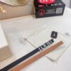 Loewe Hong Kong Duty-Free T Gift Box 🎁 Anti-Counterfeit Scan Authentication, Genuine Stainless Steel Hardware, Women's Exclusive Fashion Belt
