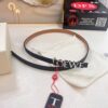 Loewe Hong Kong Duty-Free T Gift Box 🎁 Anti-Counterfeit Scan Authentication, Genuine Stainless Steel Hardware, Women's Exclusive Fashion Belt
