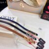 Loewe Hong Kong Duty-Free Gift Box 🎁 Anti-Counterfeit Authentication, Special Administrative Region Address, Genuine Synchronized Stainless Steel Hardware, Women's Exclusive Design 💃🏼, German Imported Fine-Grain Full-Grain Calfskin, Trendy Fashion Belt, 1.5 Width, Best-Selling New Arrival