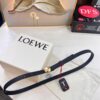 Loewe Hong Kong Duty-Free T Gift Box 🎁 Anti-Counterfeit Scan Authentication, Genuine Stainless Steel Hardware, Women's Exclusive Fashion Belt