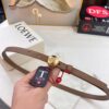 Loewe Hong Kong Duty-Free Gift Box 🎁 Anti-Counterfeit Verified, Exclusive Stainless Steel Hardware, Women's Fashion Belt from Hong Kong SAR