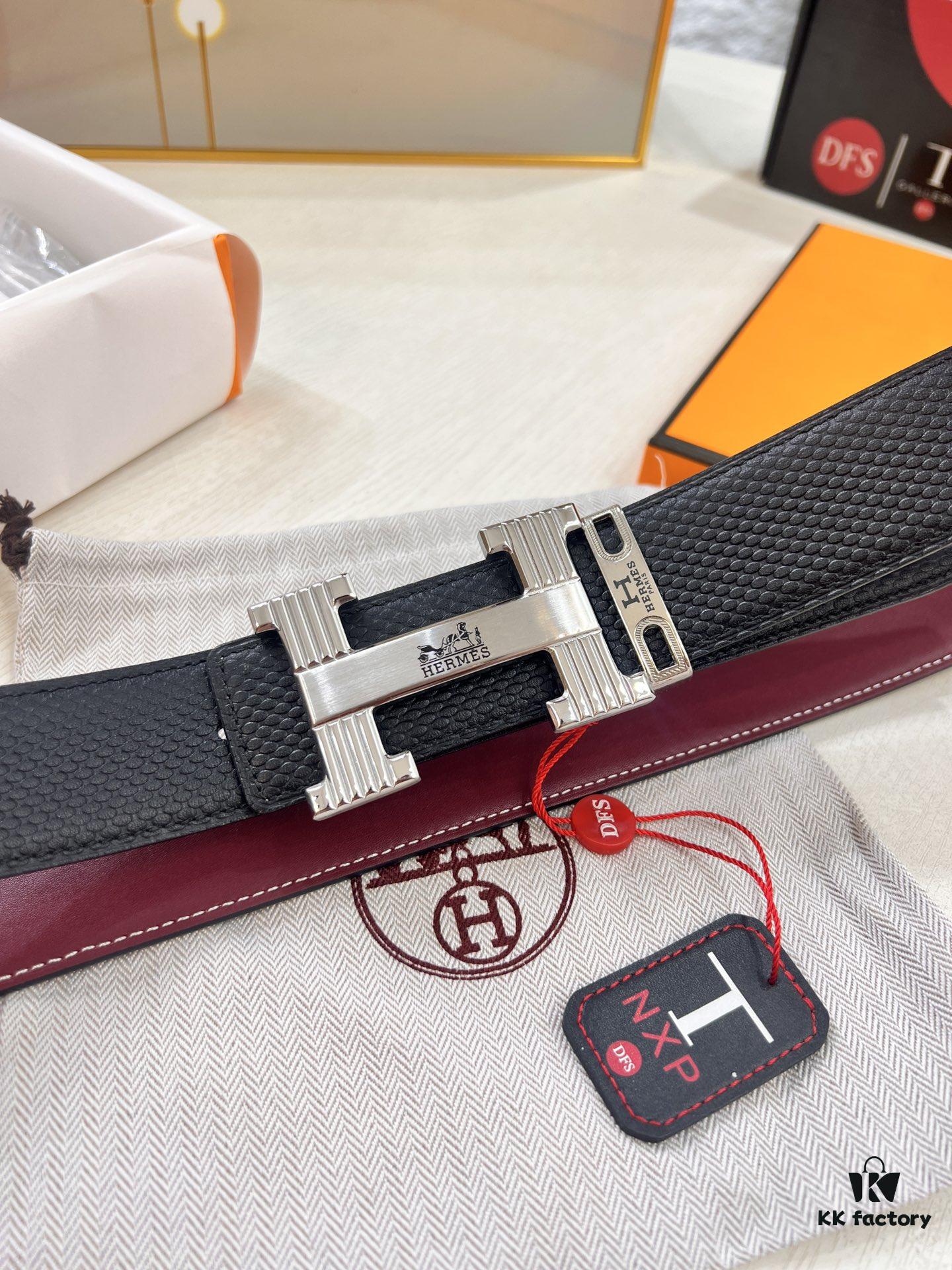 Hermès Original Factory Order. Hong Kong Tax-Free Gift Box (NXP Hangtag with Authentic Website Verification, Genuine Anti-Counterfeit Chip)