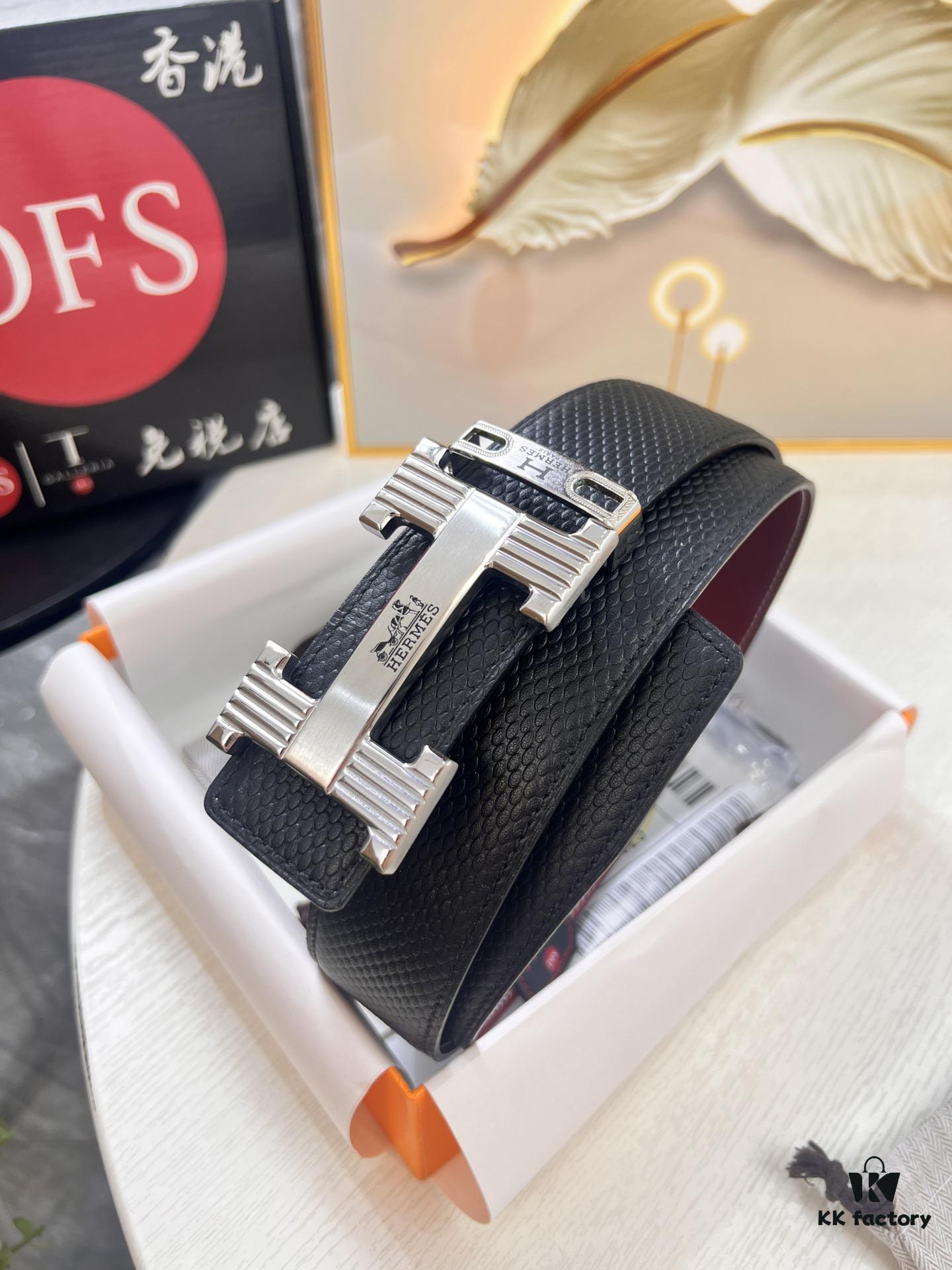 Hermès Original Factory Order. Hong Kong Tax-Free Gift Box (NXP Hangtag with Authentic Website Verification, Genuine Anti-Counterfeit Chip)