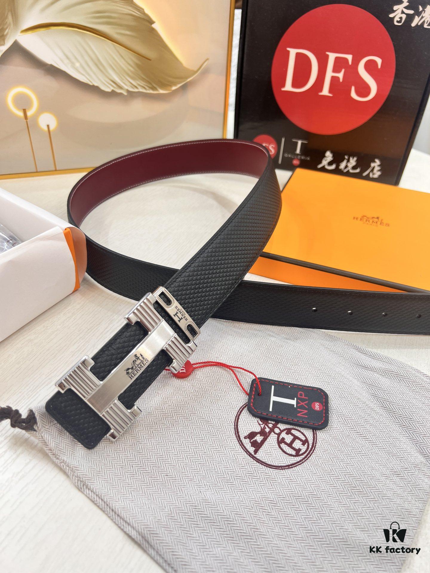 Hermès Original Factory Order. Hong Kong Tax-Free Gift Box (NXP Hangtag with Authentic Website Verification, Genuine Anti-Counterfeit Chip)