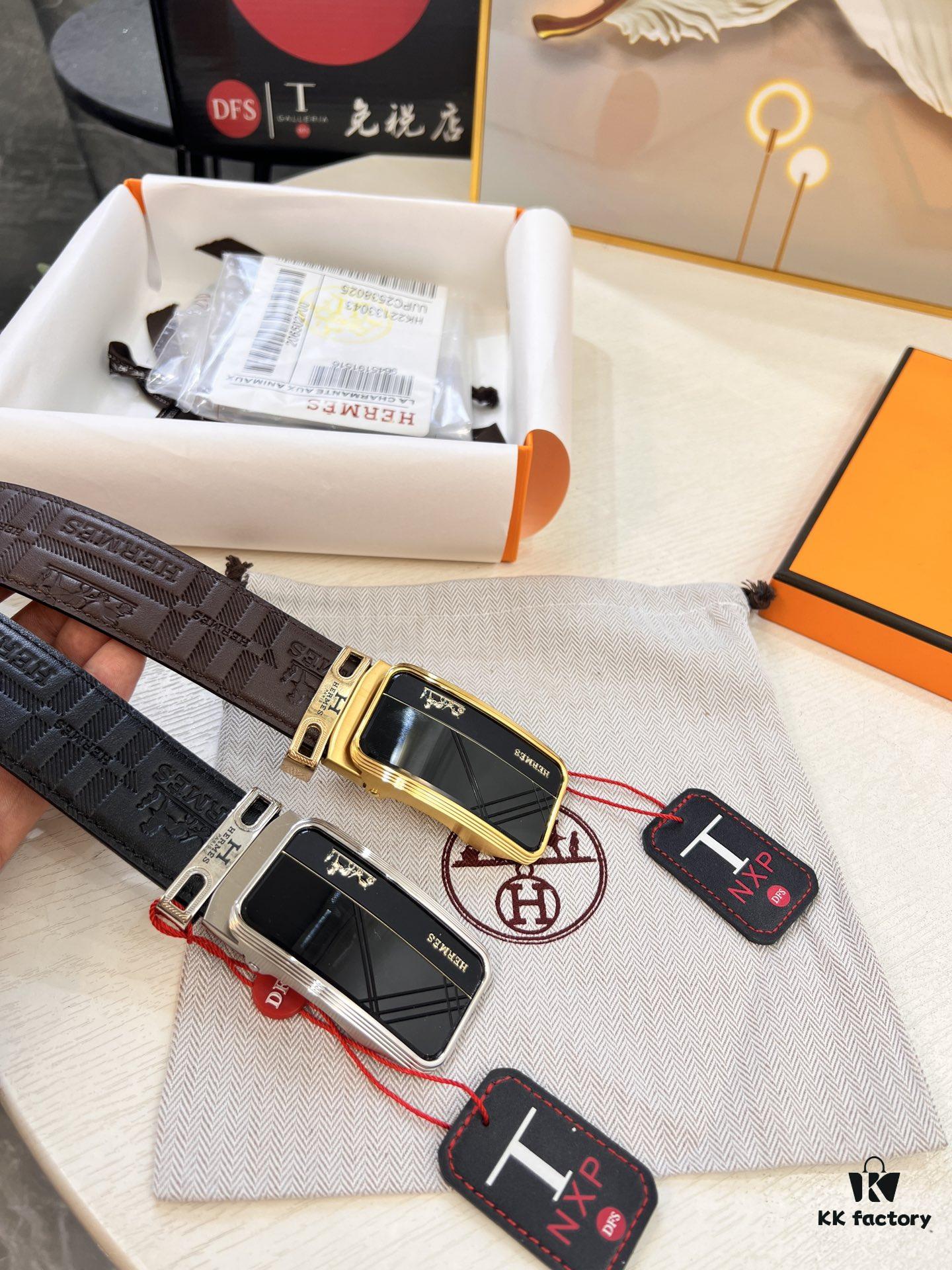 Hermes HH Original Factory Order. Hong Kong Duty-Free T Gift Box (NXP Hangtag with Verifiable Online Authentication, Genuine Anti-Counterfeit Chip)