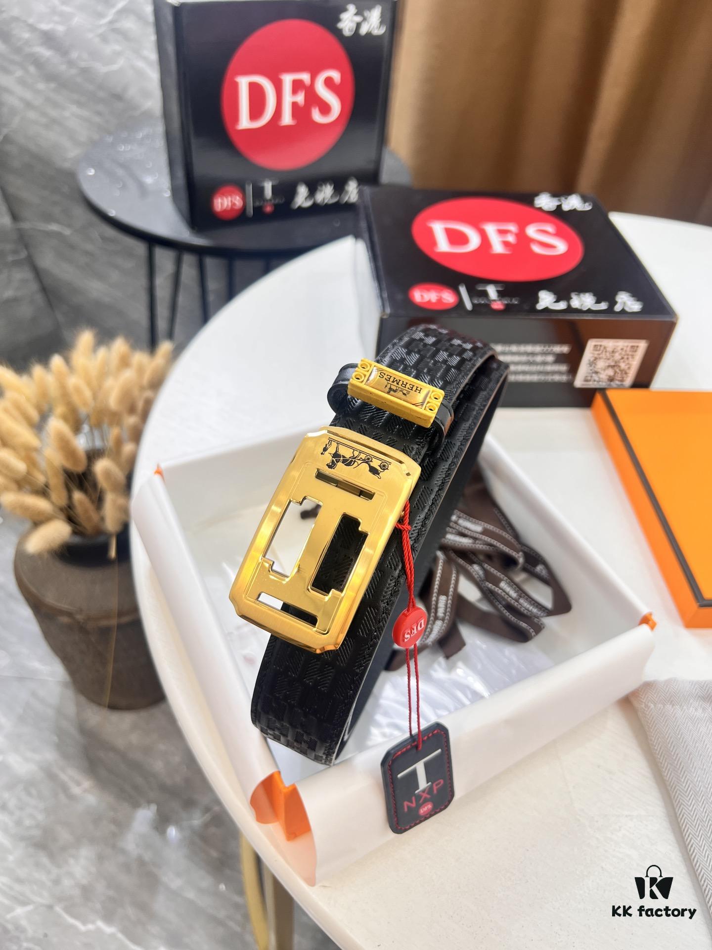 Hermès HH Original Factory Order. Hong Kong Duty-Free T Gift Box (NXP Hangtag with Official Website Recognition, Genuine Anti-Counterfeit Chip)