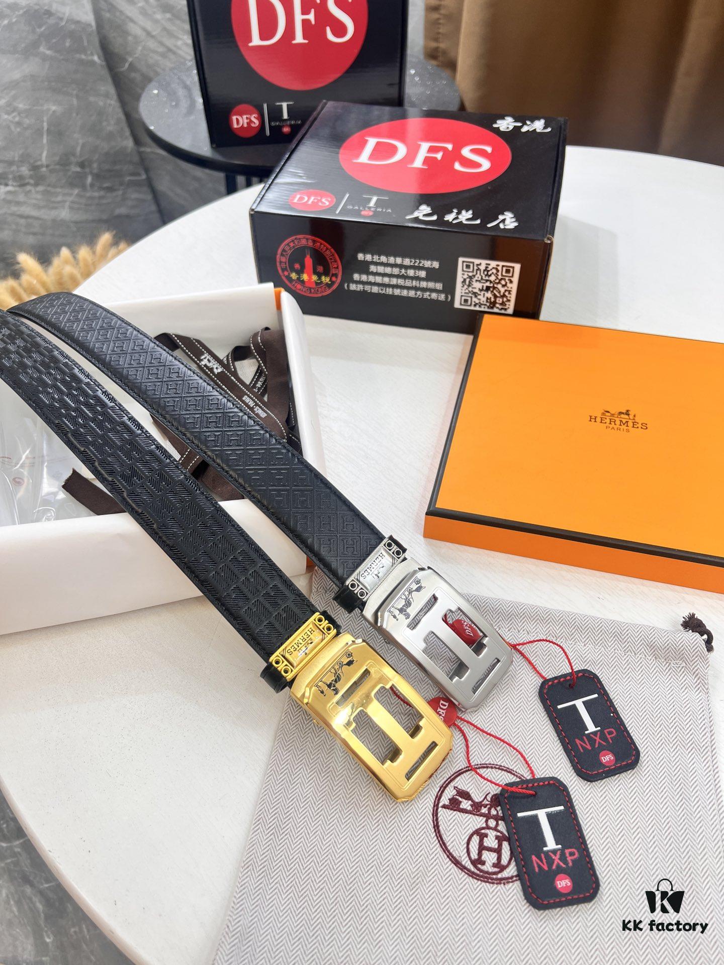 Hermès HH Original Factory Order. Hong Kong Duty-Free T Gift Box (NXP Hangtag with Official Website Recognition, Genuine Anti-Counterfeit Chip)