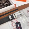 Hermès HH Original Factory Direct. Hong Kong Duty-Free T Gift Box 🎁 (NXP Hangtag with Verifiable Online Authentication, Genuine Anti-Counterfeit Chip). Authentic Mold Design, Stainless Steel H Buckle, Automatic Closure Hardware: Top-Tier Belt Suitable for Authentication