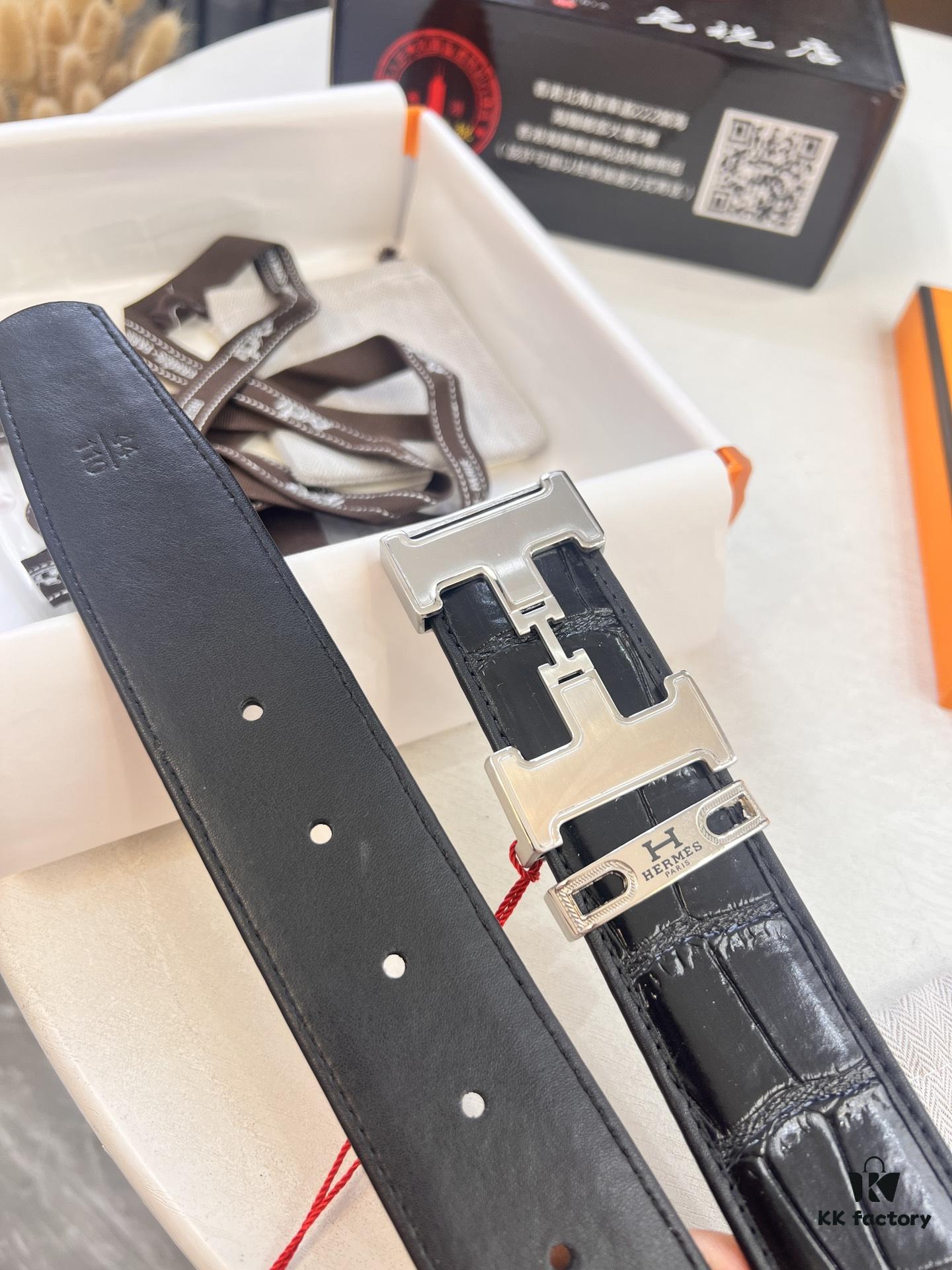 Top-Grade Original Belt, Hong Kong Duty-Free T Gift Box (NXP Tag with Anti-Counterfeit Chip Recognizable on Official Website)